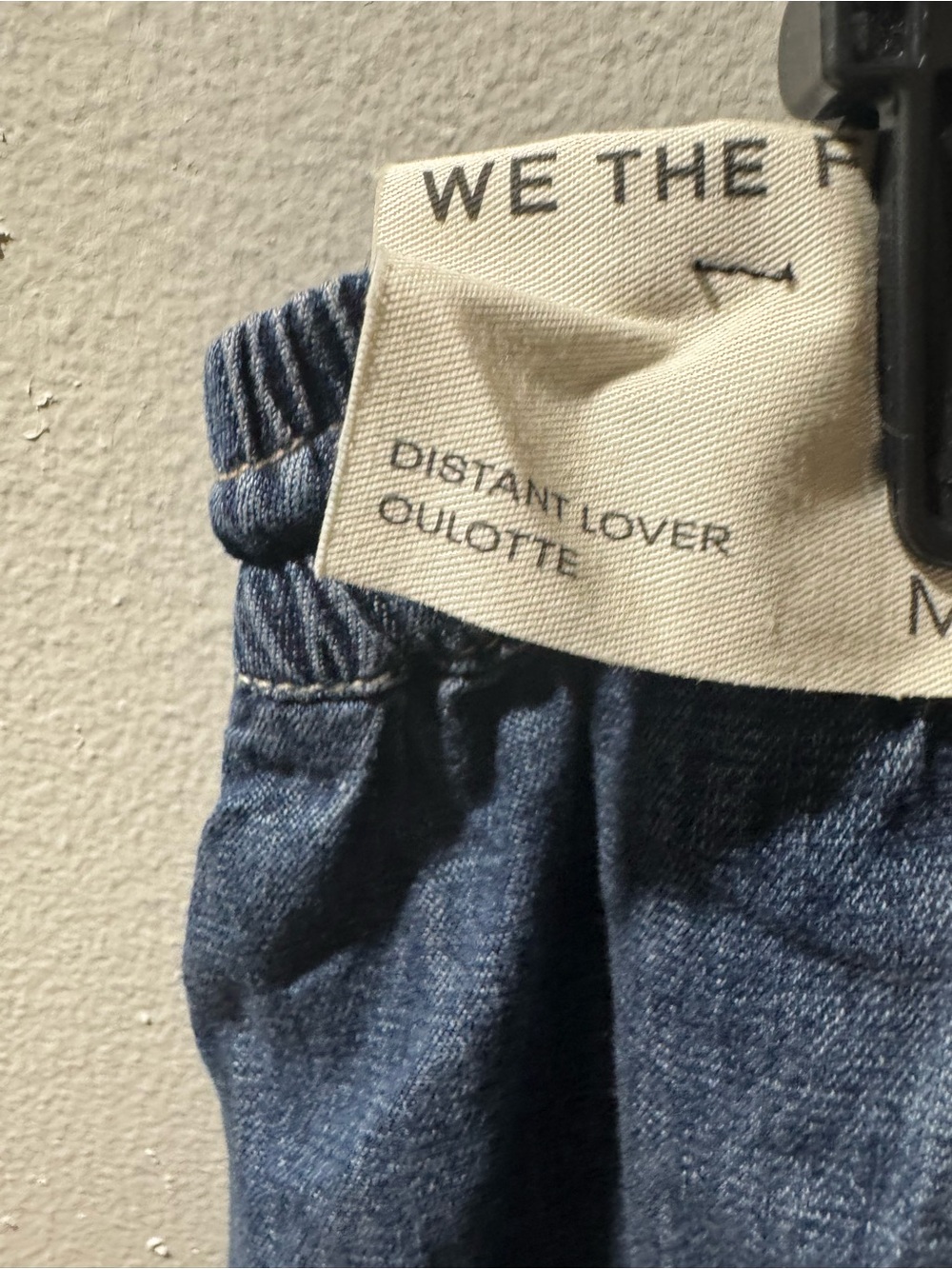 We the free Distance Lover Colette Blue denim shorts - Picture 8 of 9